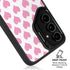 Plush Pink Hearts Galaxy S25 Plus Kickstand Case