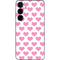 Plush Pink Hearts Galaxy S24 Skin