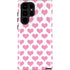 Plush Pink Hearts Galaxy S25 Ultra Impact Case