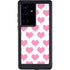 Plush Pink Hearts Galaxy S24 Ultra Waterproof Case