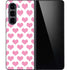 Plush Pink Hearts Galaxy Z Fold5 5G Skin