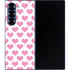 Plush Pink Hearts Galaxy Z Fold6 Skin