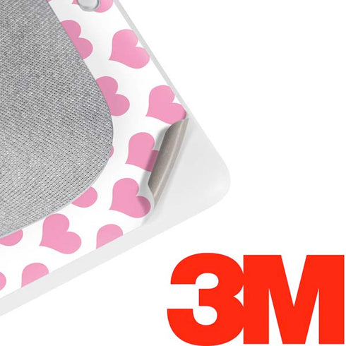 Plush Pink Hearts Google Home Hub Skin