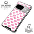 Plush Pink Hearts Google Pixel 10 Clear Case