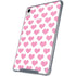 Plush Pink Hearts iPad 11th Gen (2025) Clear Case