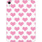 Plush Pink Hearts Apple iPad Mini Skin