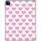 Plush Pink Hearts iPad Pro 11in (2024) Clear Case