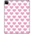 Plush Pink Hearts iPad Pro 11in (2024) Clear Case