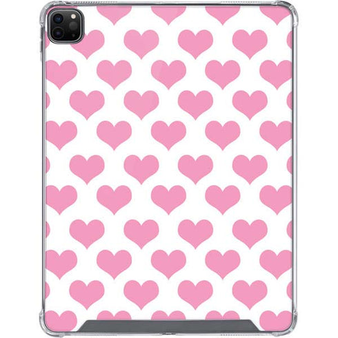 Plush Pink Hearts iPad Cases