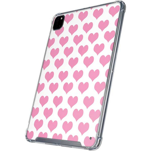 Plush Pink Hearts iPad Cases