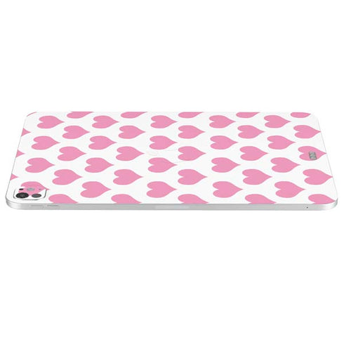 Plush Pink Hearts iPad Pro 13in M4 (2024) Skin