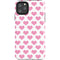 Plush Pink Hearts iPhone Cases