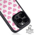 Plush Pink Hearts iPhone 13 Pro Max Kickstand Case