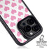 Plush Pink Hearts iPhone 14 Pro Kickstand Case