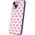 Plush Pink Hearts iPhone 15 Skin