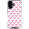 Plush Pink Hearts iPhone 16 Clear Case