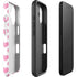 Plush Pink Hearts iPhone 16 Impact Case