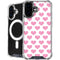 Plush Pink Hearts iPhone 16 MagSafe Case