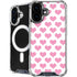 Plush Pink Hearts iPhone 16 MagSafe Case