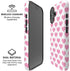 Plush Pink Hearts iPhone 16 Magsafe Impact Case