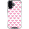 Plush Pink Hearts iPhone 16 Plus Clear Case