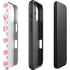 Plush Pink Hearts iPhone 16 Plus Impact Case