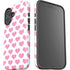 Plush Pink Hearts iPhone 16 Plus Impact Case