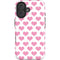 Plush Pink Hearts iPhone 16 Plus Magsafe Impact Case