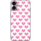 Plush Pink Hearts iPhone 16 Plus Skin
