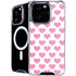 Plush Pink Hearts iPhone 16 Pro Max MagSafe Case