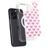Plush Pink Hearts iPhone 16 Pro Max MagSafe Case