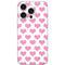 Plush Pink Hearts iPhone 16 Pro Skin