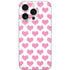 Plush Pink Hearts iPhone 16 Pro Skin