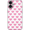 Plush Pink Hearts iPhone 16 Skin