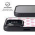 Plush Pink Hearts iPhone 16e Kickstand Case