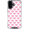 Plush Pink Hearts iPhone 17 Clear Case