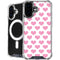 Plush Pink Hearts iPhone 17 MagSafe Case