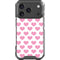 Plush Pink Hearts iPhone 18 Pro Clear Case