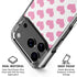 Plush Pink Hearts iPhone 18 Pro Clear Case