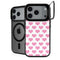 Plush Pink Hearts iPhone 18 Pro Max Kickstand Case