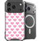 Plush Pink Hearts iPhone 18 Pro Max MagSafe Case