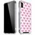 Plush Pink Hearts iPhone X/XS Clear Case
