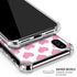 Plush Pink Hearts iPhone X/XS Clear Case