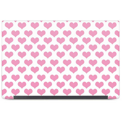 Plush Pink Hearts Dell Latitude Skin