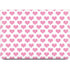 Plush Pink Hearts Apple MacBook Air Skin