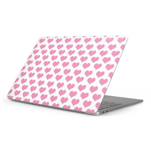 Plush Pink Hearts Apple MacBook Pro 16-inch Skin