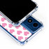 Plush Pink Hearts Moto G 5G (2024) Clear Case