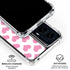 Plush Pink Hearts Moto G Power 5G (2024) Clear Case