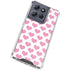 Plush Pink Hearts Moto G Stylus 5G (2025) Clear Case