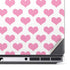Plush Pink Hearts Dell Precision Skin